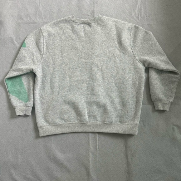 Wild Fable Gray and Green Crew Neck Sweater Size M - Picture 2 of 9
